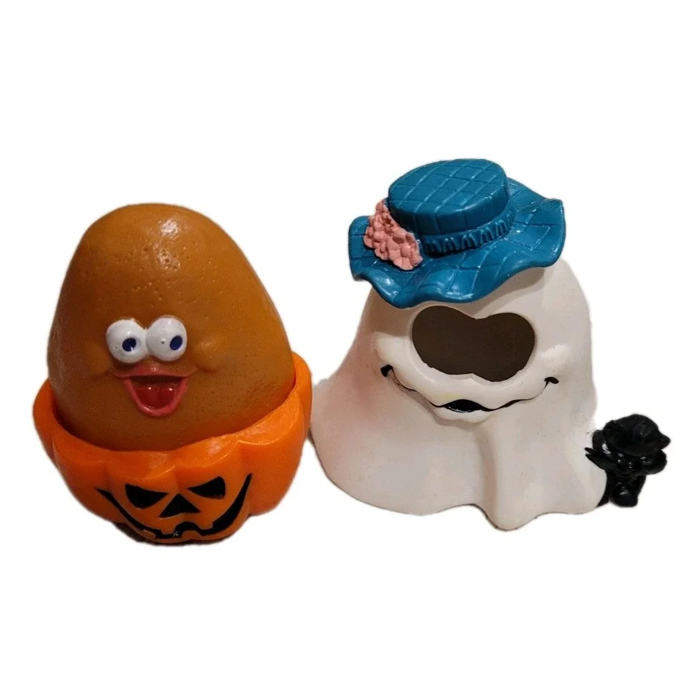Vintage 1992 McDonald's Ghost McNugget Buddies‎ Happy Meal Halloween Nugget